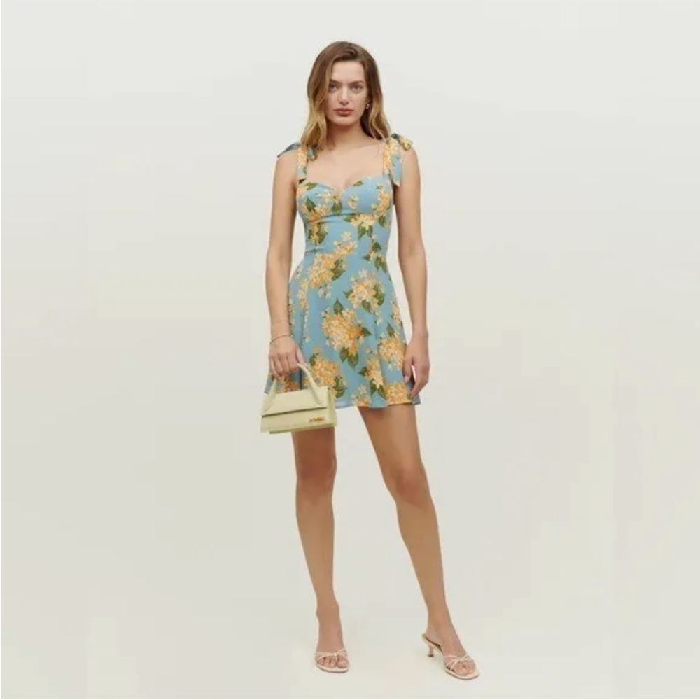 NWT Reformation CARMELA NIARA MINI DRESS Size 2